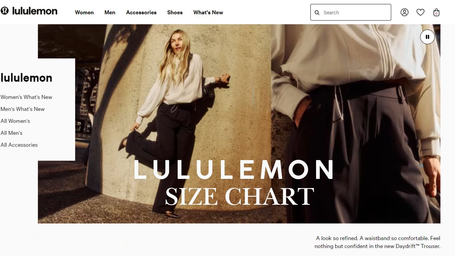 Lululemon Size Chart The Ultimate Guide for Women & Men Cherry Picks